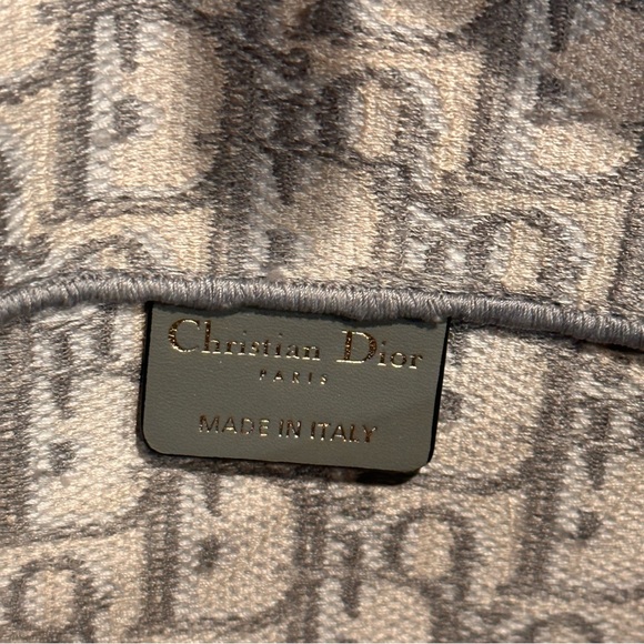 Christian Dior Saddle Slim Belt Bag Oblique Grey - Picture 12 of 14